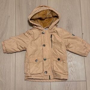 Mick Mack Fleece-Lined Hooded Baby Jacket (Size 6-12m)